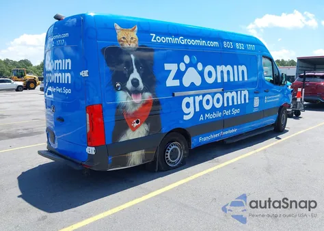 2023 Mercedes-Benz Sprinter 2500 High Roof 4-Cyl Gas из США, поврежденный, VIN W1Y40CHY6PT148171